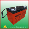 Batterie exempte d&#39;acide de plomb 12V100ah / batterie exempte d&#39;entretien rechargeable